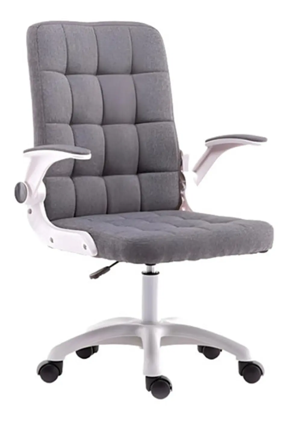Silla De Oficina De Tela Altura Con Ajustable Y Ruedas 8