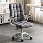 Silla De Oficina De Tela Altura Con Ajustable Y Ruedas - Miniatura 9