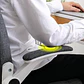 Silla De Oficina De Tela Altura Con Ajustable Y Ruedas - Miniatura 11