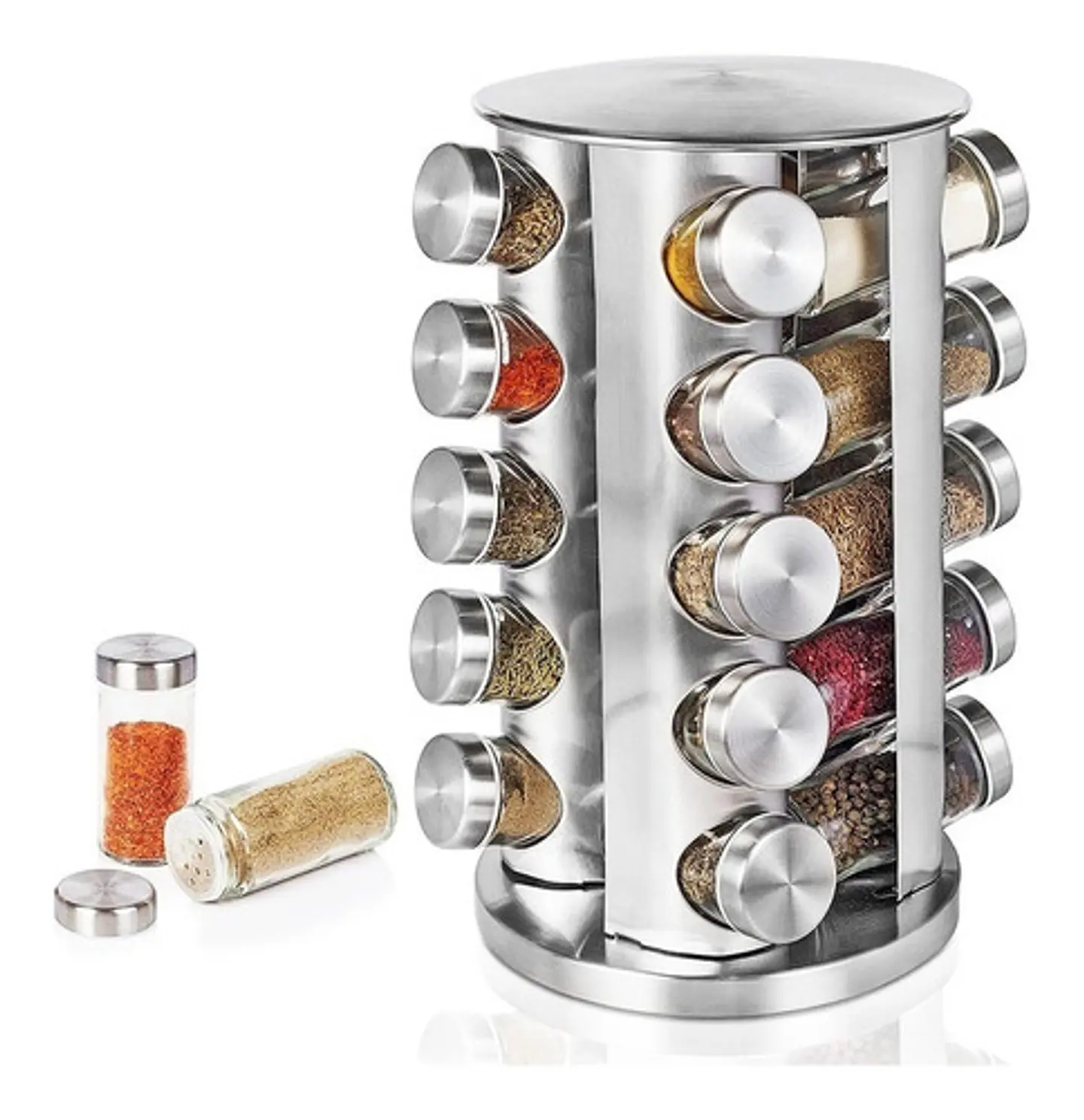 Rack Condimentero Especiero Giratorio Cocina 20 Pc 1