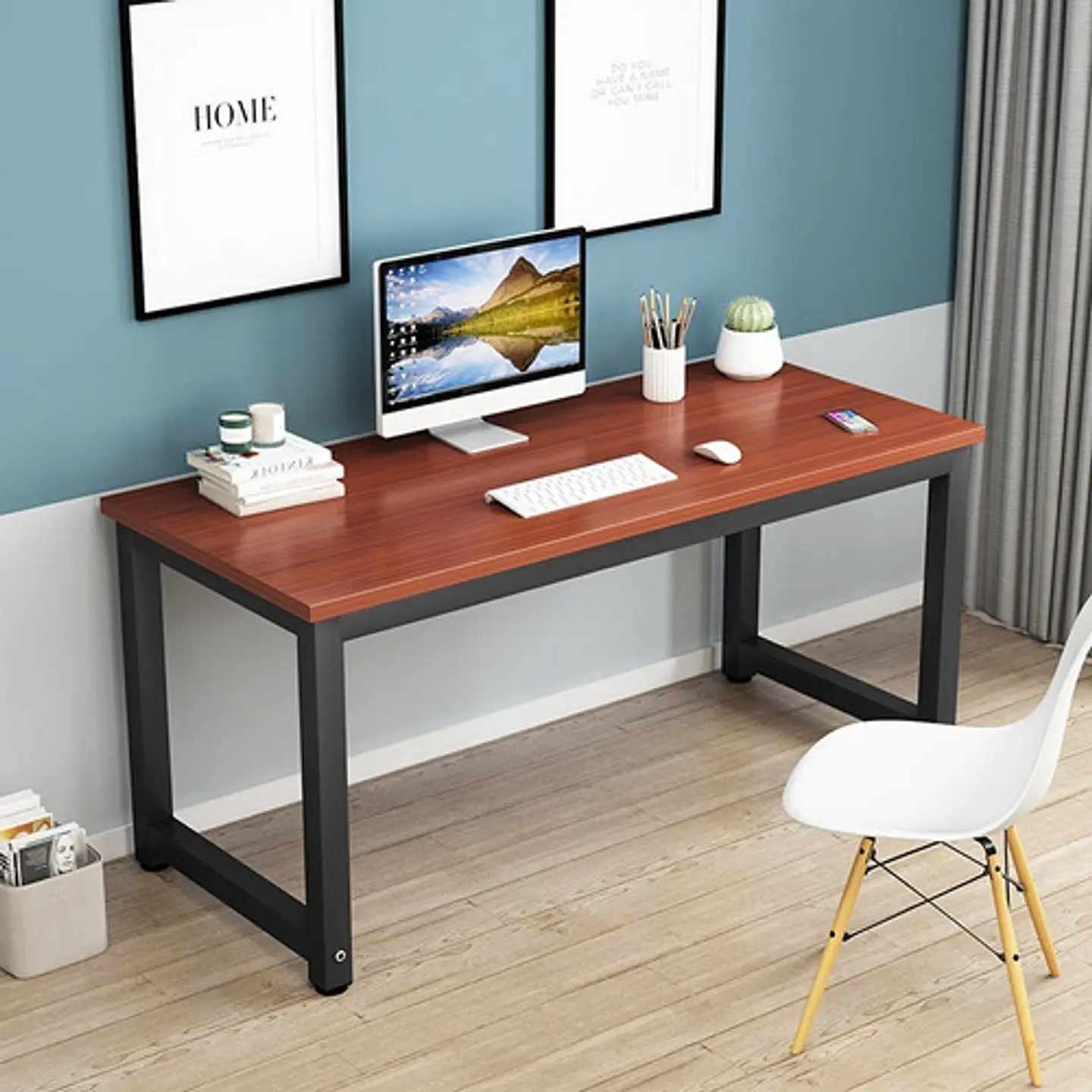 Escritorio De Estudio Para Oficina En Casa 4
