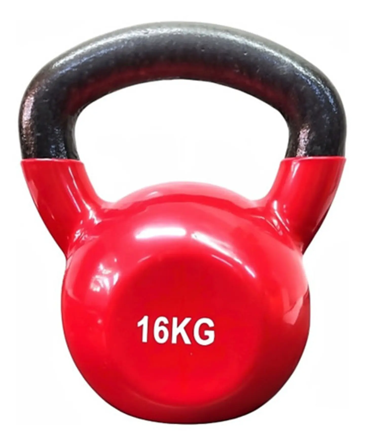 Pesa Rusa Kettlebell 16kg Acero Y Vinilo 1