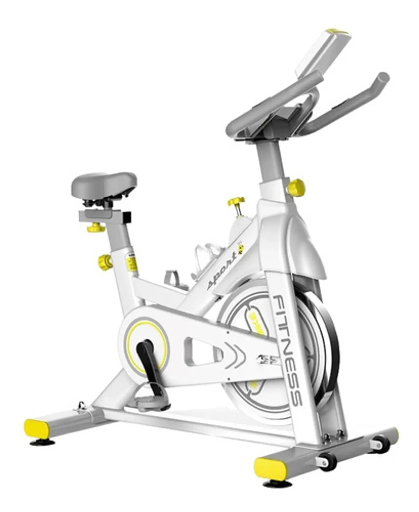 Bicicleta Spinning 6 Kg Disco Control Magnético 1