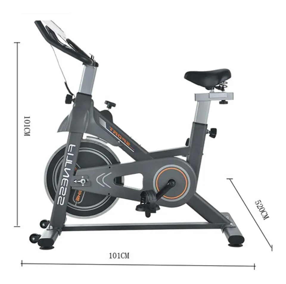 Bicicleta Spinning 6 Kg Disco Control Magnético 6