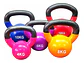 Pesa Rusa Kettlebell 10kg Acero Y Vinilo - Miniatura 3