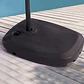 Toldo Quitasol Parasol Lateral 3 M Sombrilla Con Base - Miniatura 9