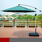 Toldo Quitasol Parasol Lateral 3 M Sombrilla Con Base - Miniatura 12