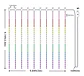 Cortinas Serie Luces 300 Led Decorativas Usb 8 Modelo 3x2.8m - Miniatura 4