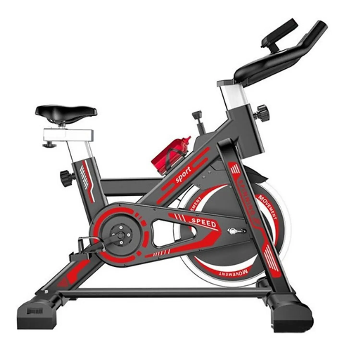 Bicicleta Spinning Disco 6 Kg Con Marcador Digital 6