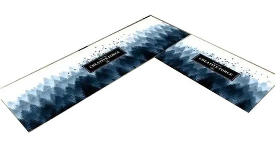 Set 2 Alfombra Cocina Piso Entrada Antideslizante 3
