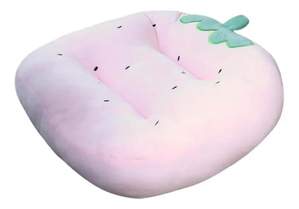 Cojín Asiento Peluche Cojín Silla Lindo 45 X 40 Cm 1