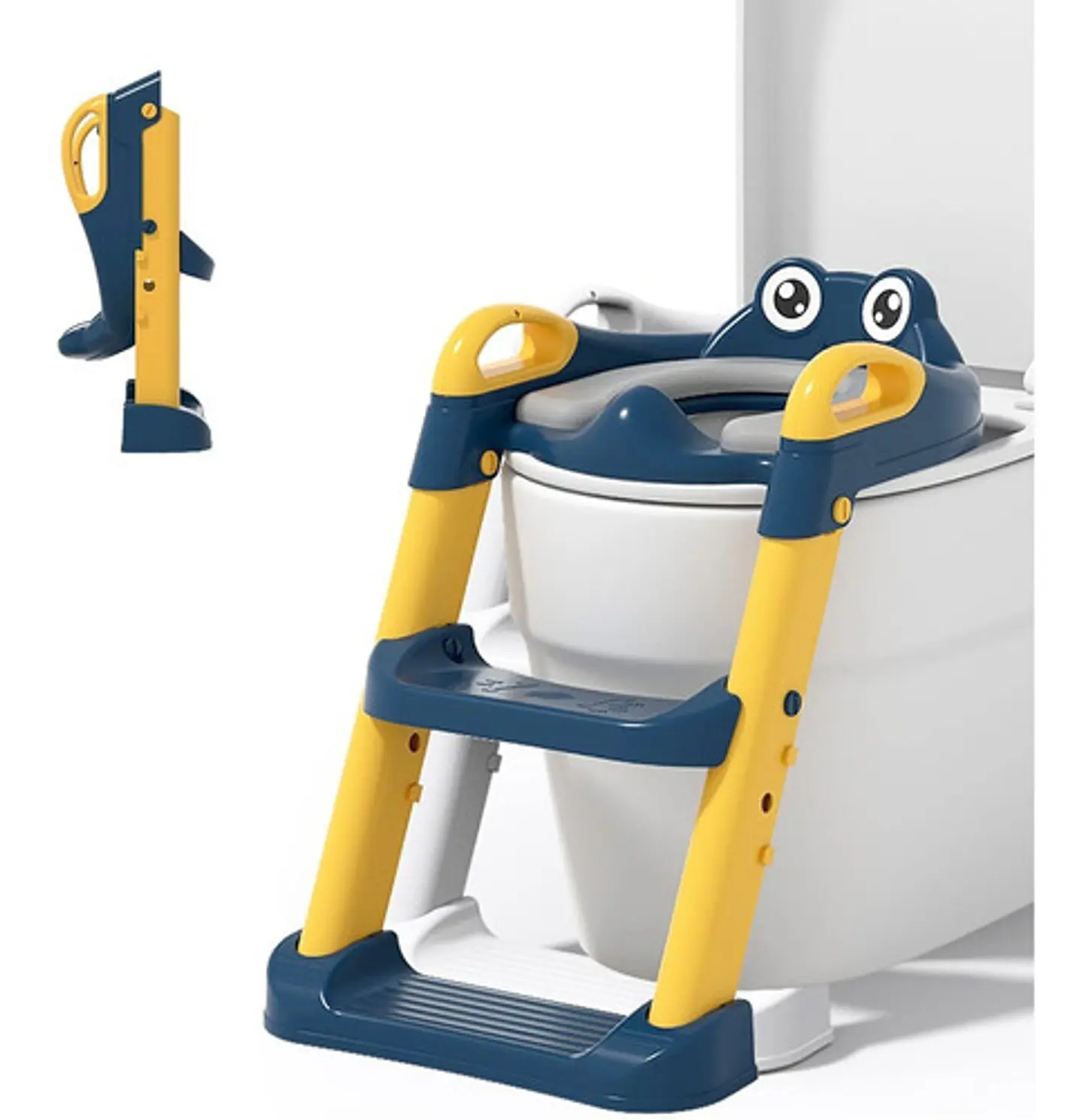 Asientos Adaptador Escalera De Inodoro Baño Wc Para Niños 7