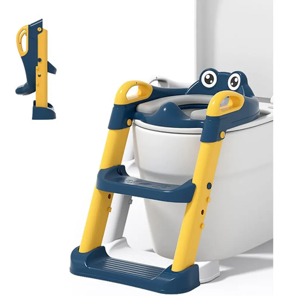 Asientos Adaptador Escalera De Inodoro Baño Wc Para Niños 7