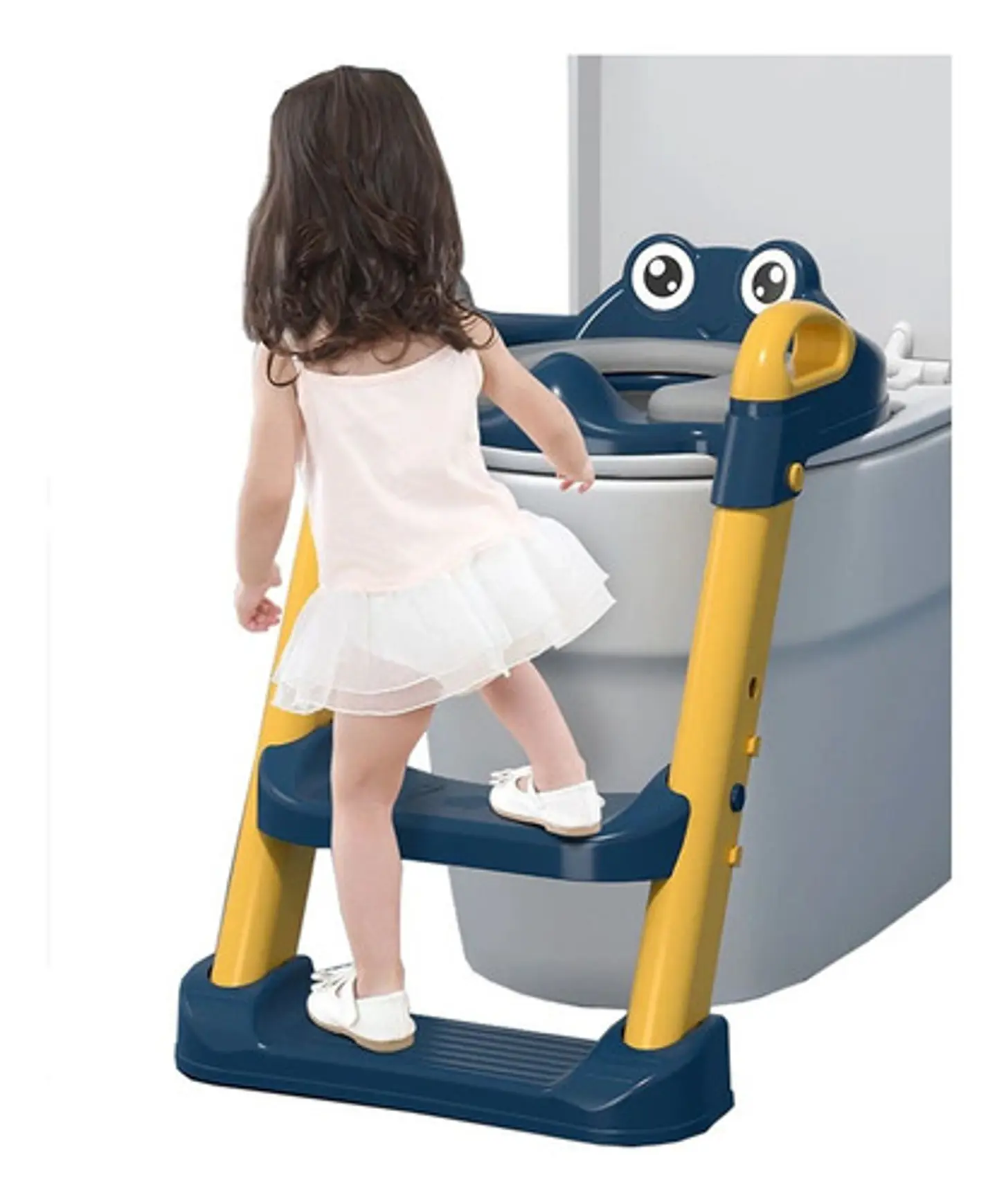 Asientos Adaptador Escalera De Inodoro Baño Wc Para Niños 12