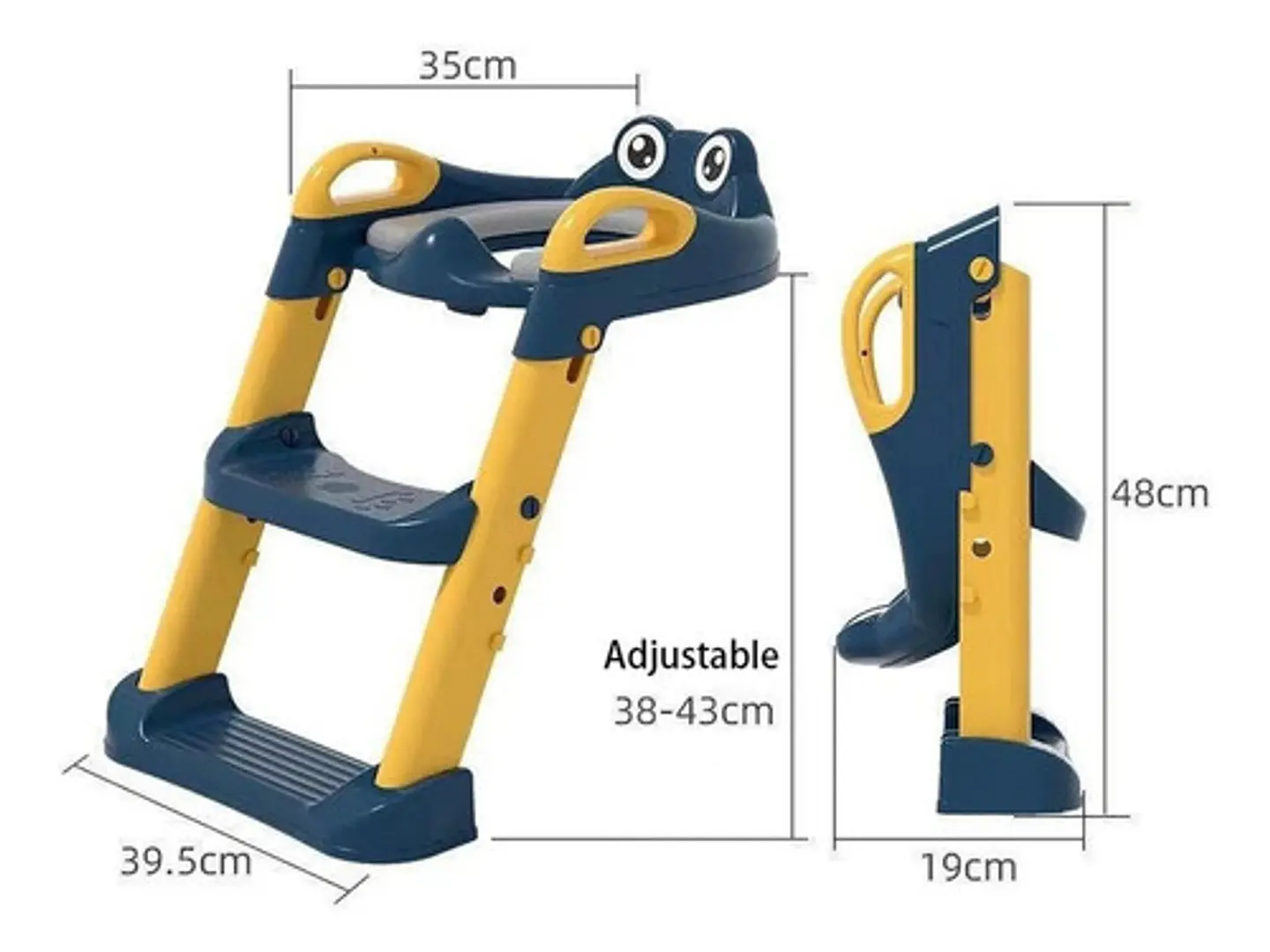Asientos Adaptador Escalera De Inodoro Baño Wc Para Niños 13