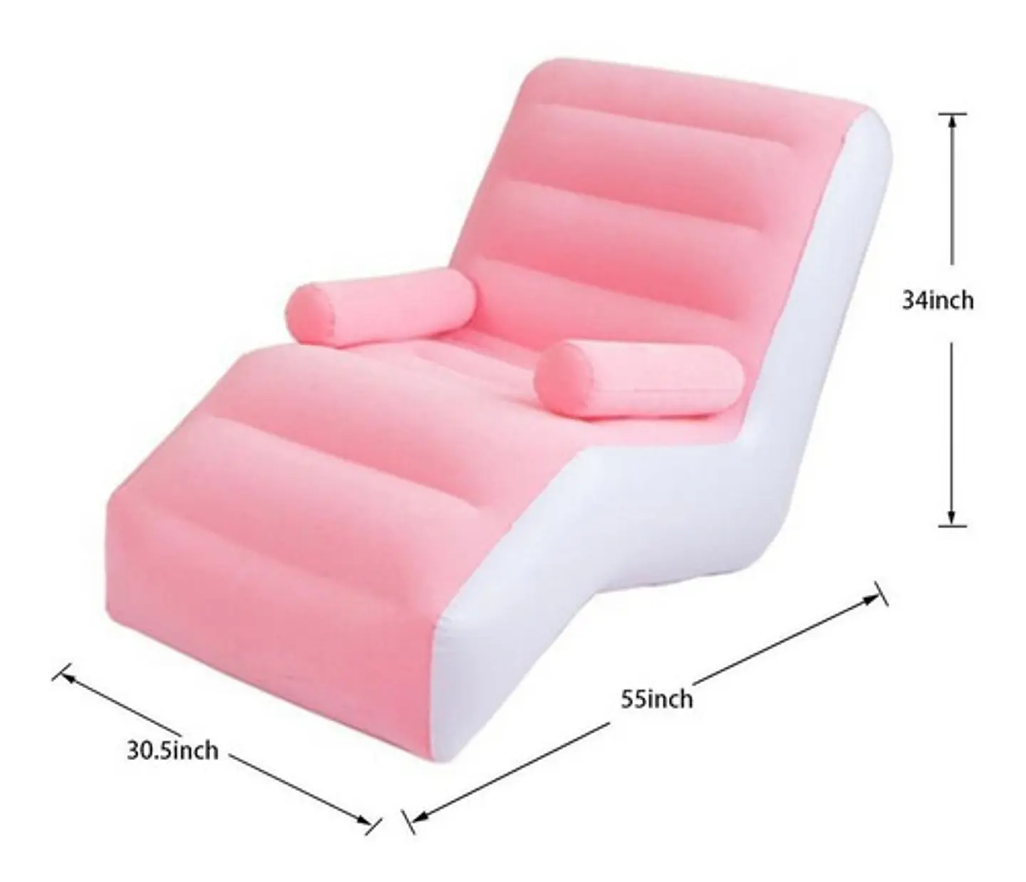 Sofá Silla Sillón Inflable Con Inflador 2