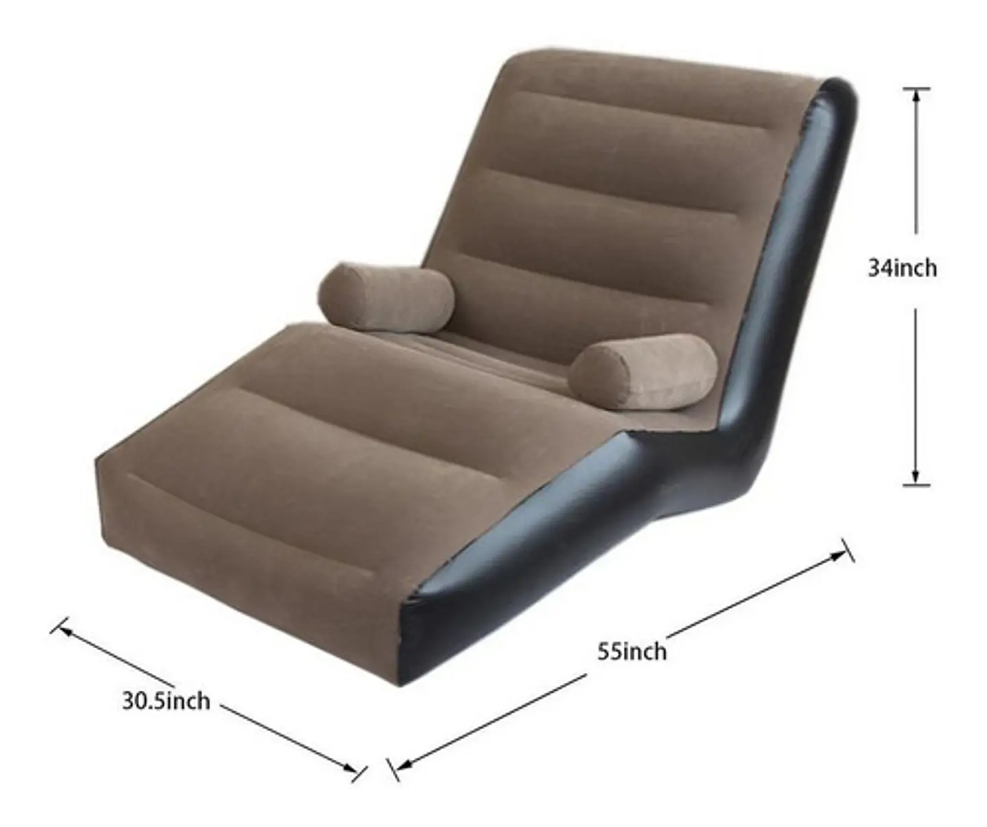 Sofá Silla Sillón Inflable Con Inflador 5