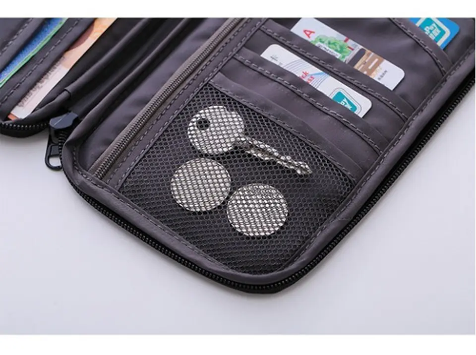 Billetera Portapasaporte Para Hombre Y Mujer 7