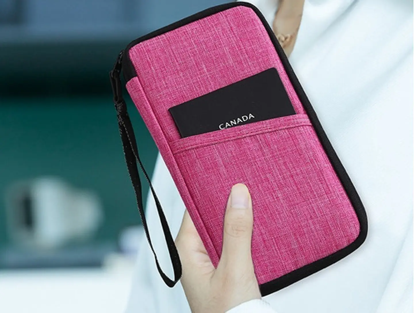 Billetera Portapasaporte Para Hombre Y Mujer 23