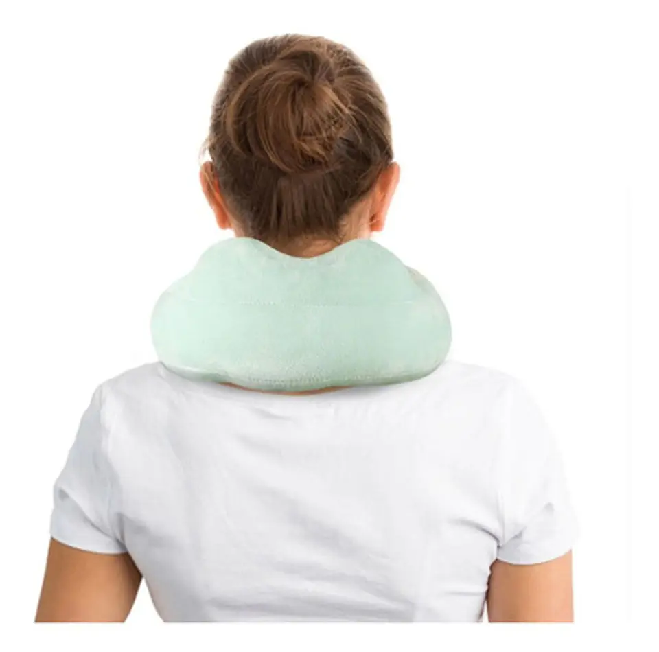 Almohada Cojín Cuello Cervical Viaje Auto Escritorio 4