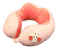 Almohada Cojín Cuello Cervical Viaje Auto Escritorio - Miniatura 8