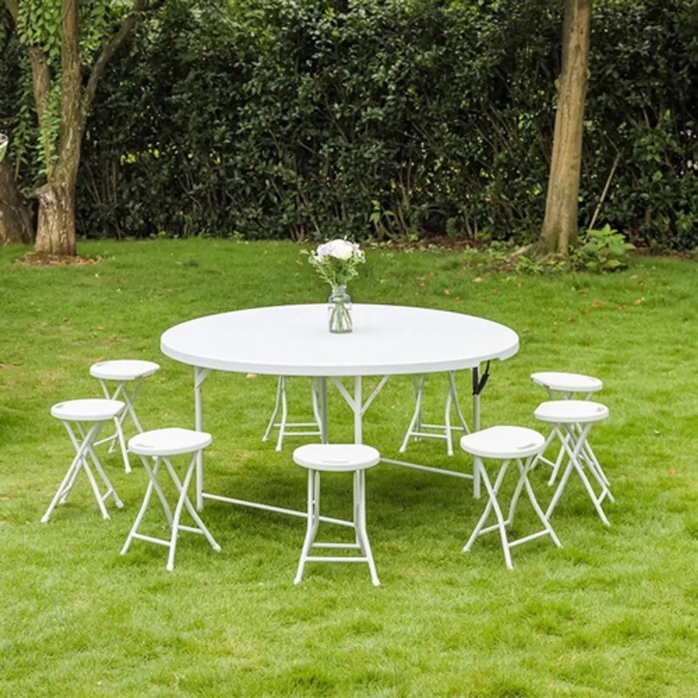 Silla Plegable De Jardin Portátil 6