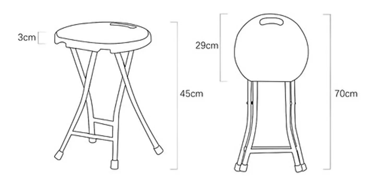 Silla Plegable De Jardin Portátil 15