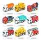 Set 9 Juguete De Camiones Vehículos De Construcción - Miniatura 4