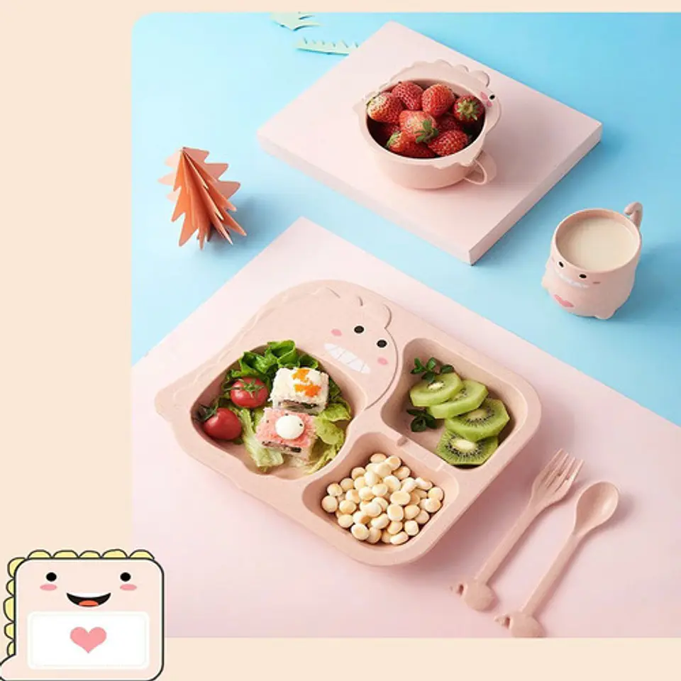 Set  Vajilla Colacion Para Niños 4