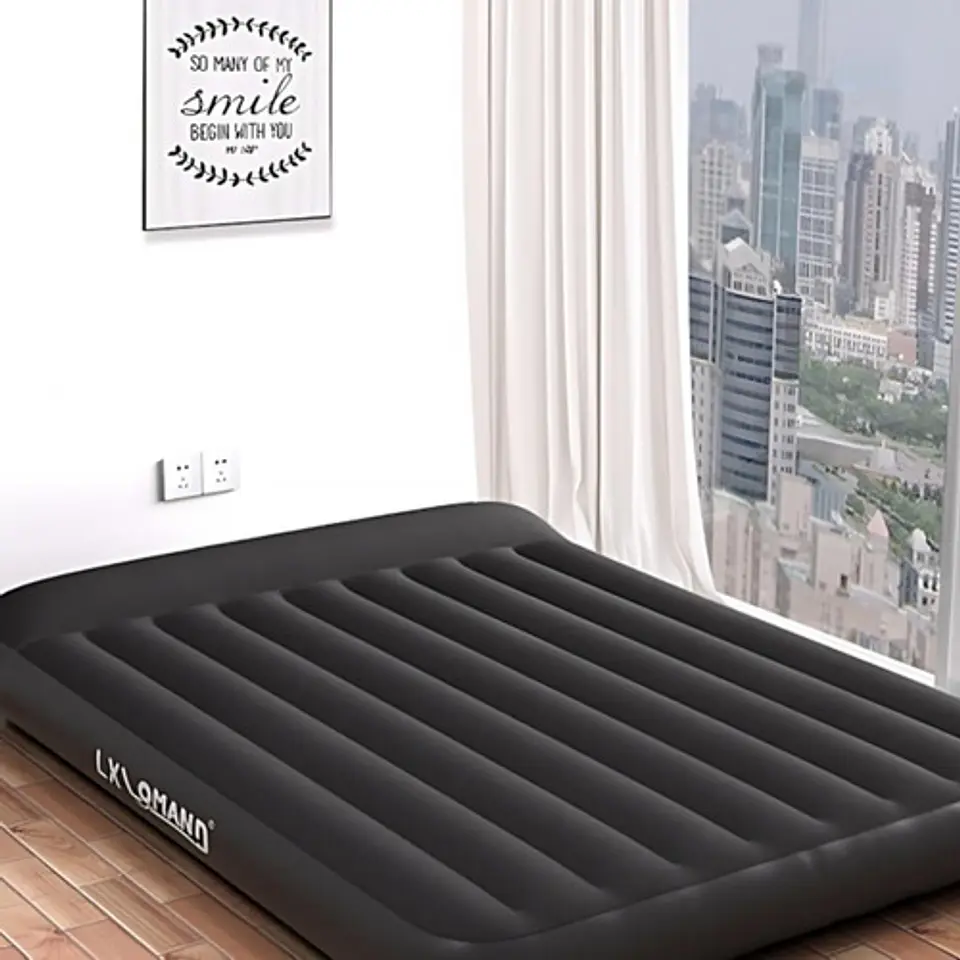 Colchón Inflable Cama Portatil Con Inflador Incluido 8