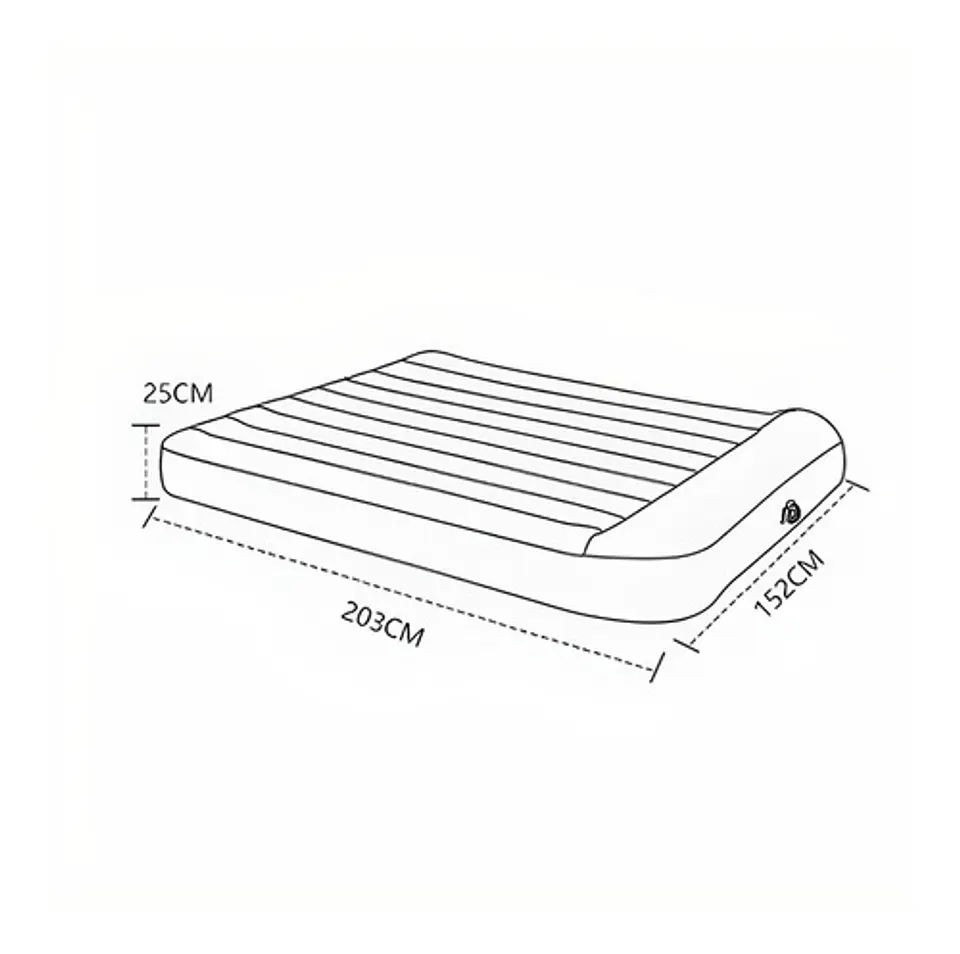 Colchón Inflable Cama Portatil Con Inflador Incluido 10