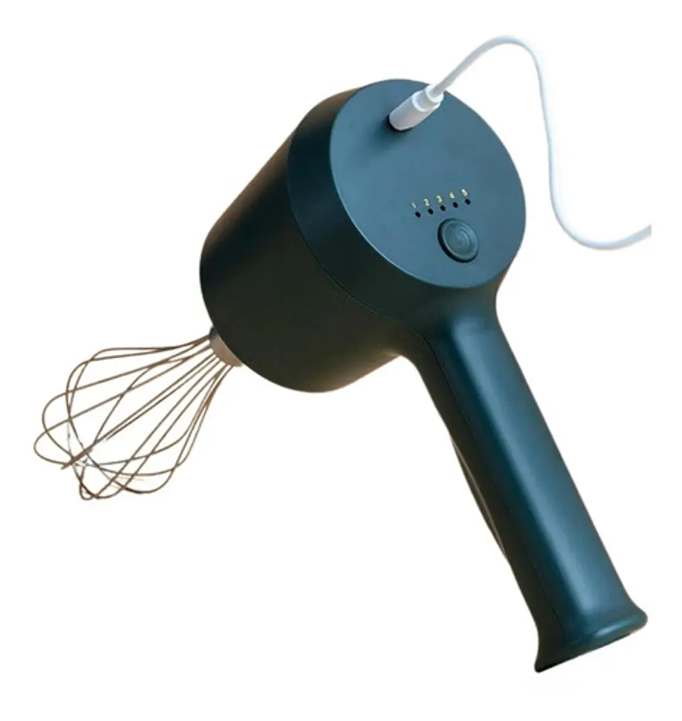 Batidora De Huevos Electrica Usb Recargable 18 Cm + Moledora 2