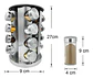 Rack Especiero 16 Botellas Con Rotacion 360° - Miniatura 5