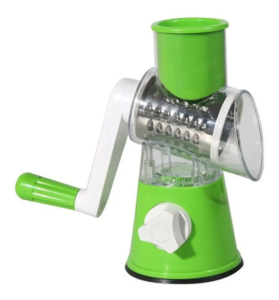 Cortador Rebanador Rallador Giratorio De Verduras Rodajas 6
