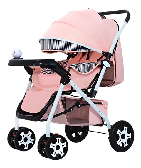 Coche De Bebé Paseo Plegable Con Bandeja