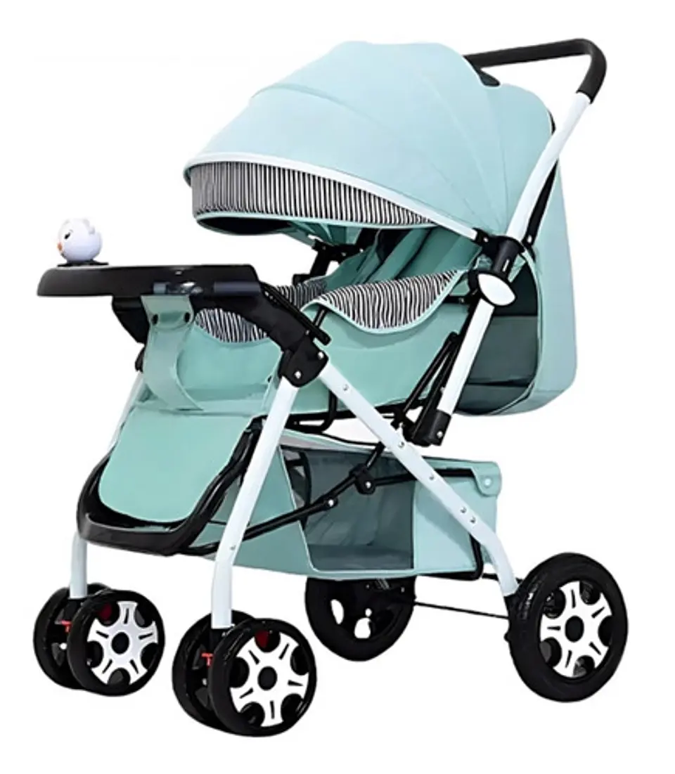 Coche De Bebé Paseo Plegable Con Bandeja 5