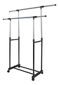 Tendedero Alargable Largo Ajustable Con Ruedas Para Ropa - Miniatura 1
