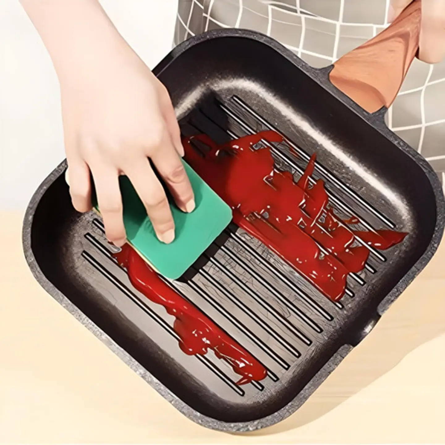 Sartén Plancha Steak De Granito 24cm Antiadherente 3