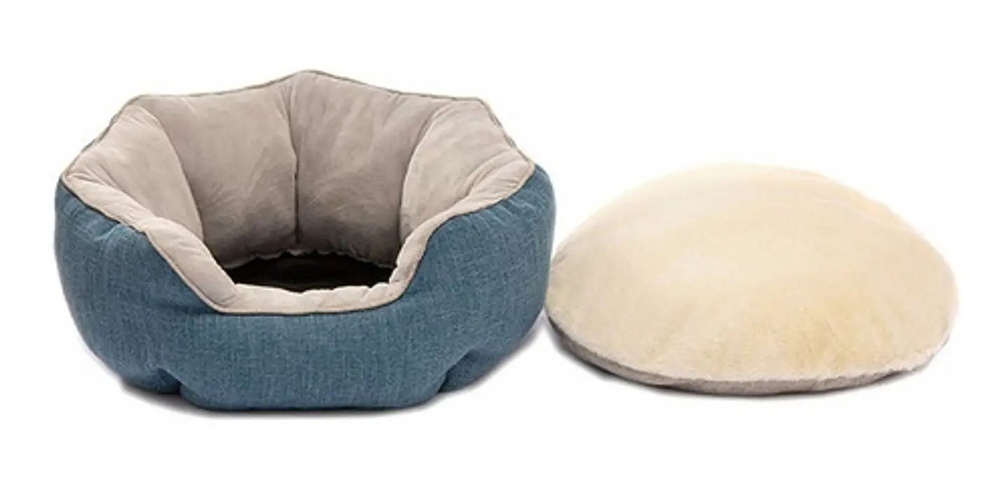 Cama Cojin Para Mascotas Acolchada Para Perro Y Gato  4