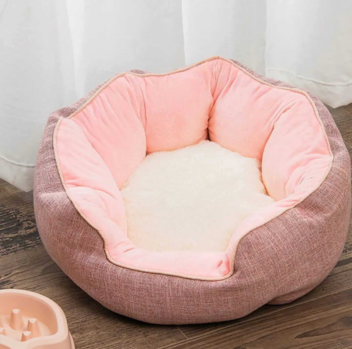Cama Cojin Para Mascotas Acolchada Para Perro Y Gato  7
