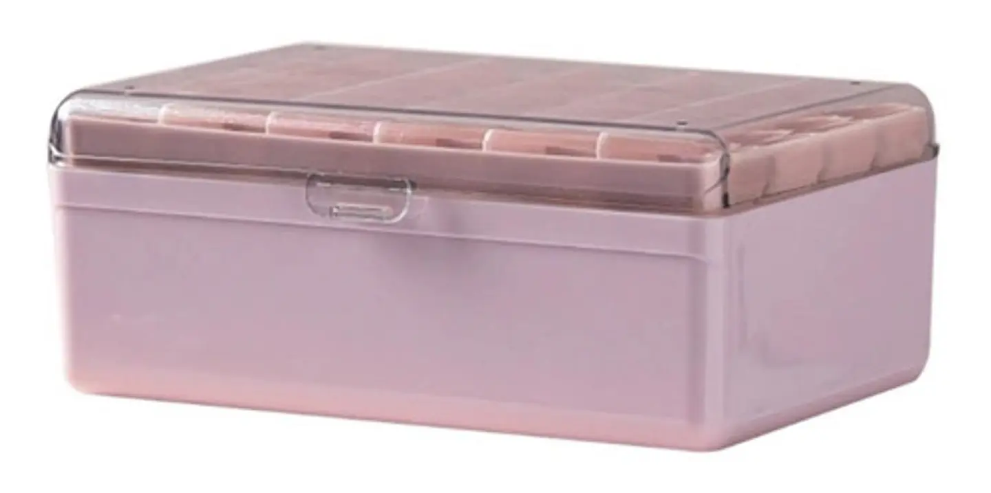 Caja Joyero De Plastico 3 Niveles 13 X 18 Cm 5
