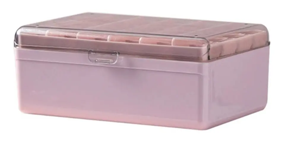 Caja Joyero De Plastico 3 Niveles 13 X 18 Cm 5