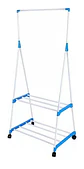 Perchero Organizador De Ropa Triangular Con Zapatero - Miniatura 1