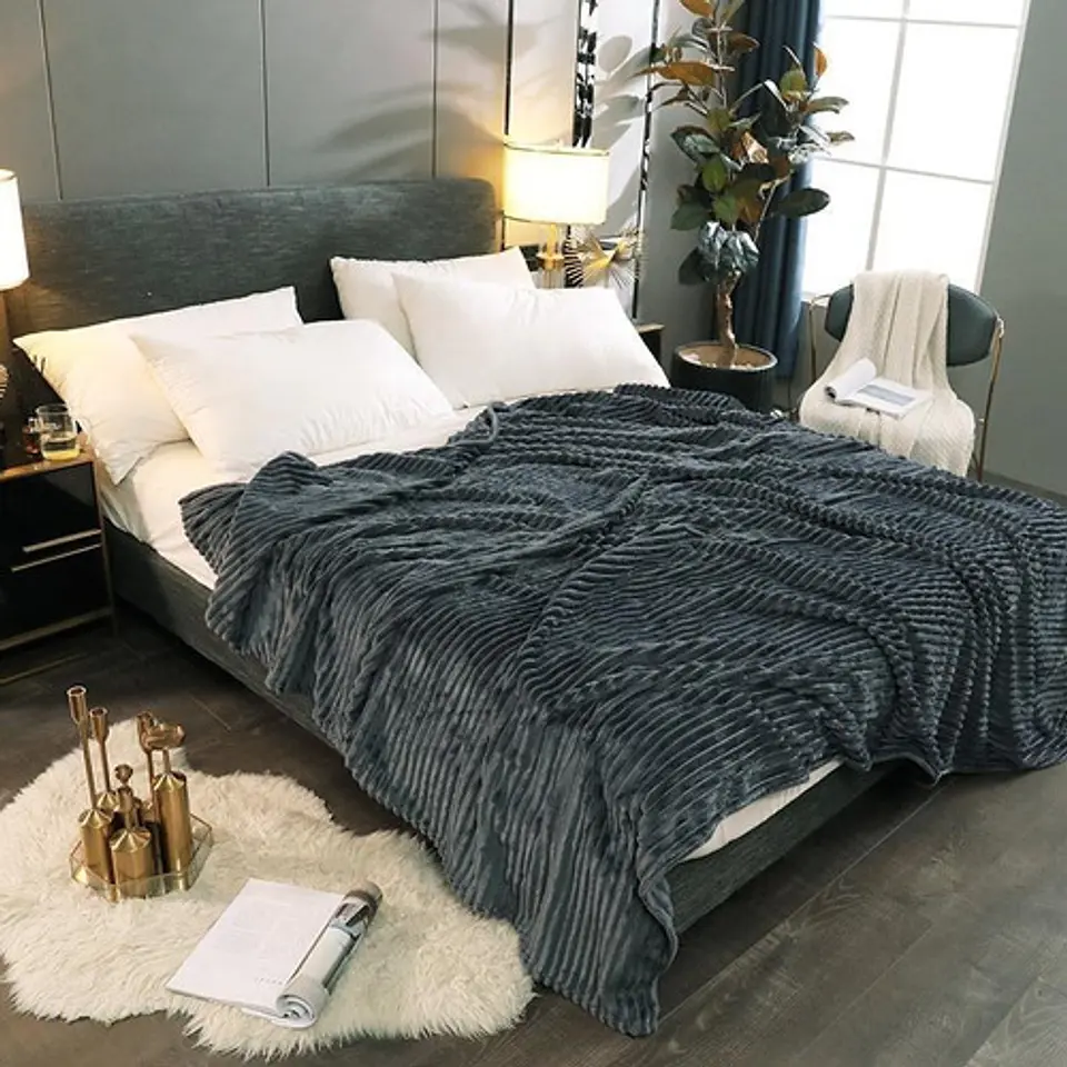 Manta Polar Suave Ropa Cama 150 X 200 Sherpa 2