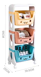 Estante Infantil Organizador Con Soporte 3 Niveles - Miniatura 2