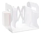 Organizador Soporte Libros Ajustable Con Portalápices - Miniatura 10