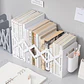 Organizador Soporte Libros Ajustable Con Portalápices - Miniatura 15