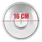 Repuesto Cabezal 16cm Mopa Giratoria Metalica 360° - Miniatura 3