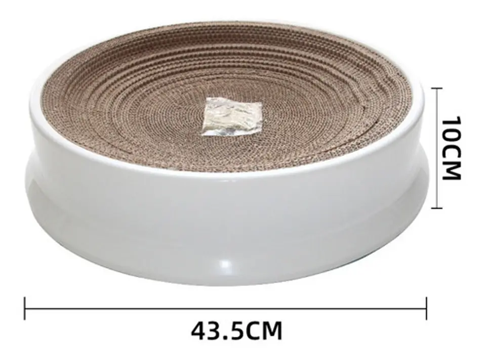 Cama Rascadora Para Gatos Mascotas 44 Cm 6