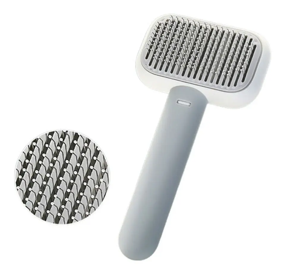 Cepillo Para Perro Y Gato Removedor Pelo Suave Mascotas 1
